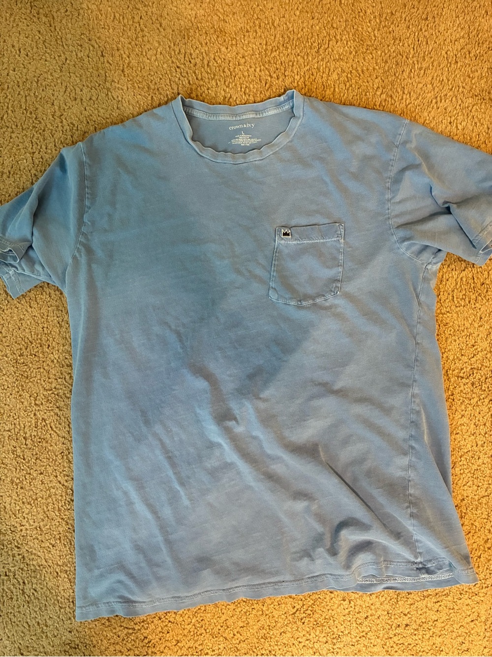 Blue Crown & Ivy Tee